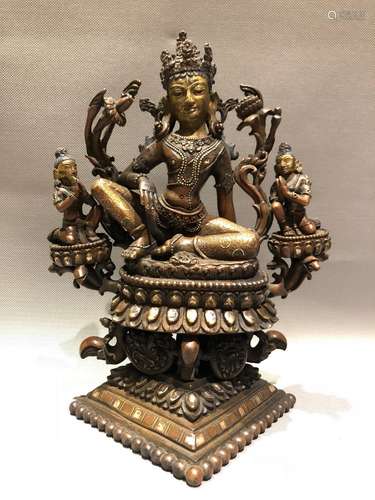 Bronze Figure Of Guanyin