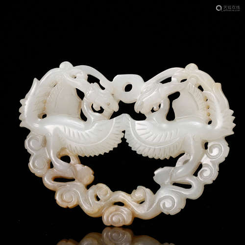 CHINESE WHITE JADE PENDANT