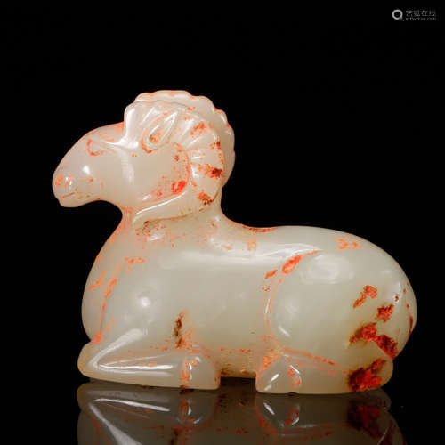 CHINESE JADE RAM