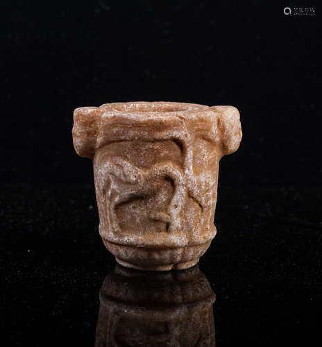 ANCIENT STONE MARBLE BOWL