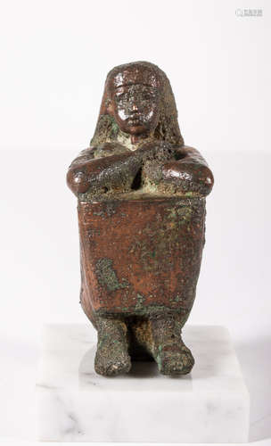 ANCIENT EGYPTIAN BRONZE IDOL