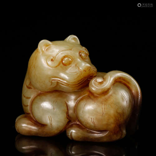 CHINESE JADE CARVED ANIMAL