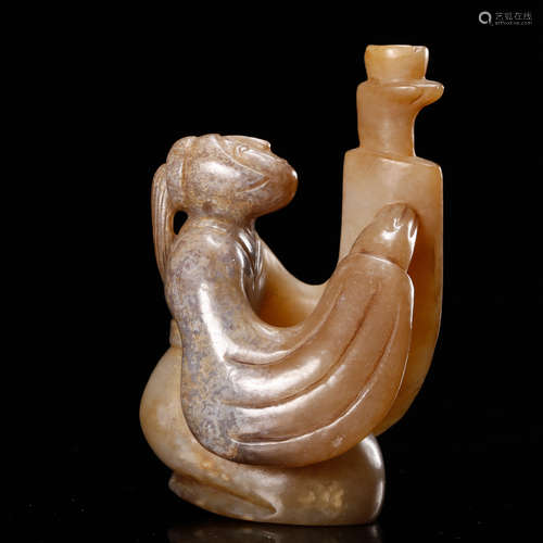 CHINESE JADE FIGURINE