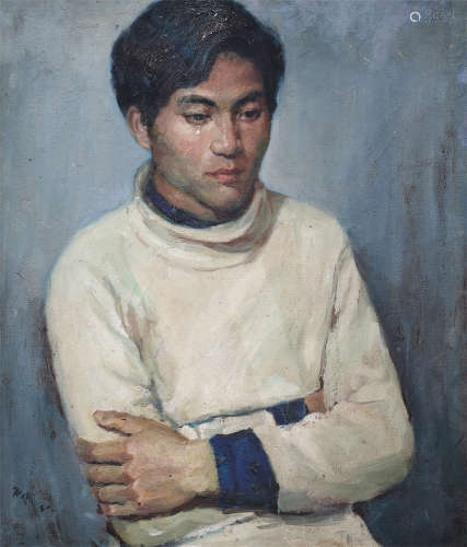 1980年  俞云阶油画人物