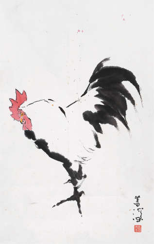 杨善深（1913～2004） 大吉图 镜片 设色纸本