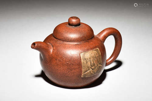 YIXING ZISHA 'CHAIRMAN MAO' TEAPOT