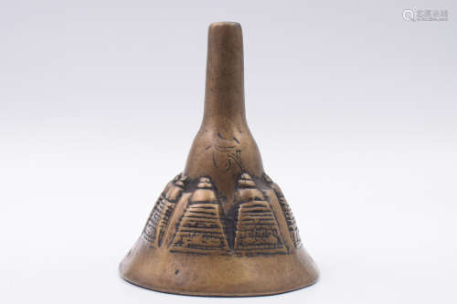 BRONZE 'PAGODA' MOULDING TOOL