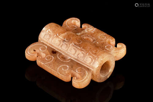 JADE CARVED ORNAMENT, LEIZI