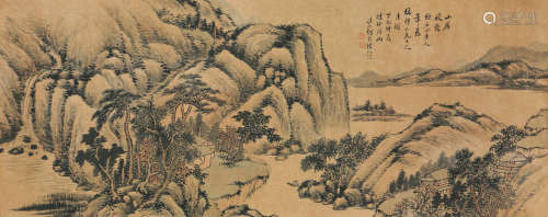 何维朴(1842-1922)山居秋爽