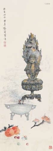 孔小瑜(1899-1984)佛像