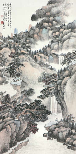 谈云观(1909-2001)林风幽壑