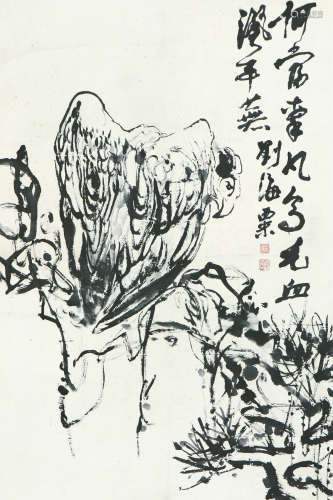 刘海粟(1896-1994)松鹰