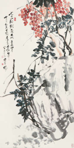 王个簃(1897-1988)秋实
