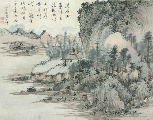 翟大坤(?-1804)松舍图