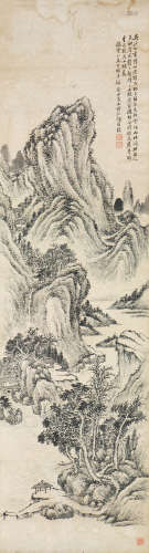 何维朴(1842-1922)耕云山樵