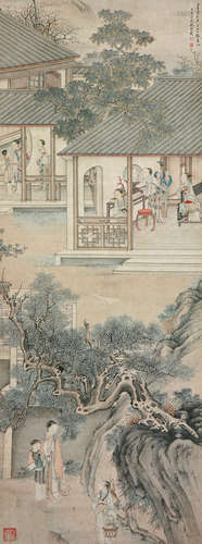 改琦(1773-1828)汉宫春晓