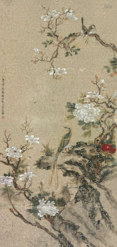蒋廷锡(1669-1732)繁花鸣翠