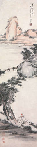 潘公寿(1741-1794)溪山秋舍