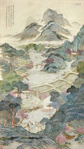 钱杜(1764-1845)碧璋清溪