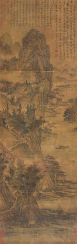 沈周(1427-1509)浔江夜泊