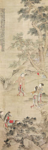 改琦(1773-1828)春山翠袖