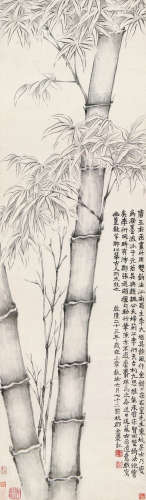 金农(1687-1763)墨竹