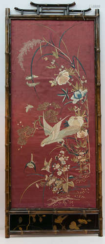 A chinese embroidery