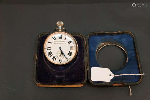 A pocket watch with box