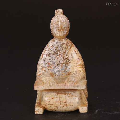 CHINESE JADE FIGURINE