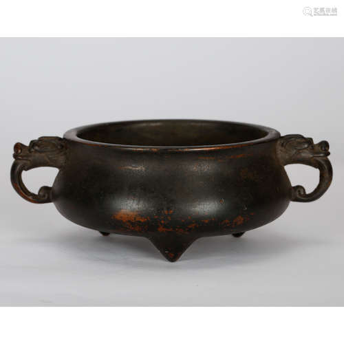 CHINESE BRONZE CENSER