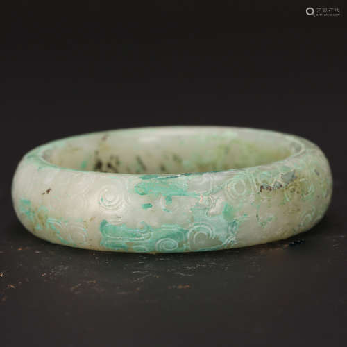 CHINESE JADE BANGLE