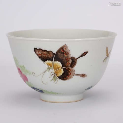 CHINESE FAMILLE ROSE PORCELAIN BOWL