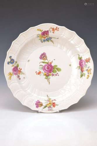 Large round pompous tray