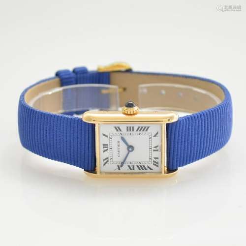 CARTIER Paris 18k yellow gold ladies wristwatch