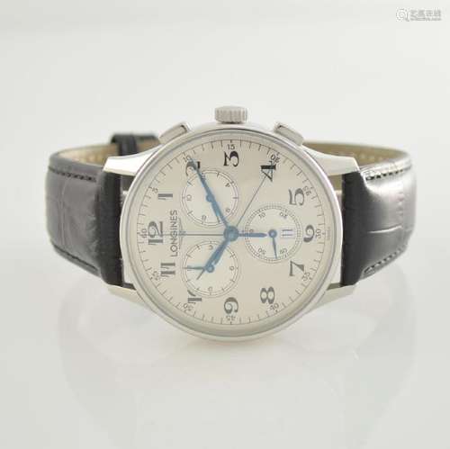 LONGINES gents wristwatch with chronograph