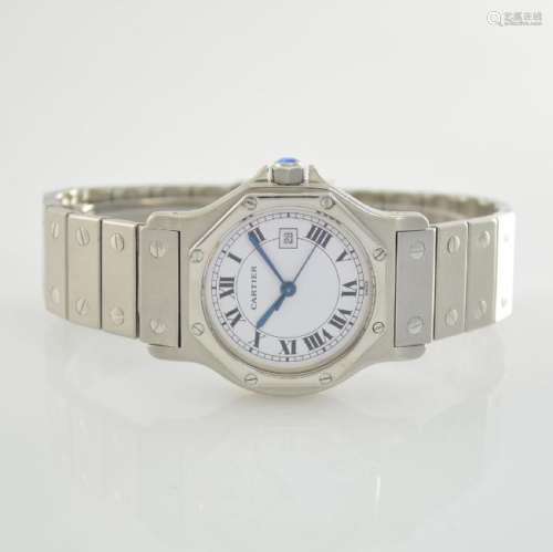 CARTIER Santos wristwatch, Switzerland around 1990