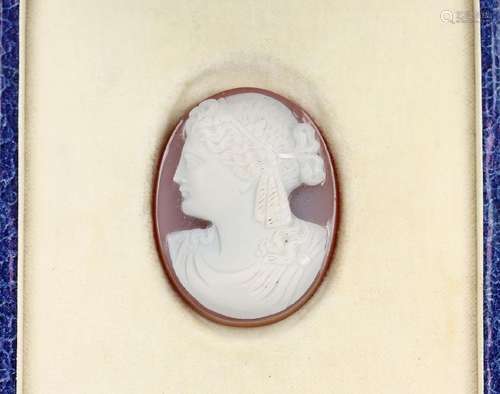 Agate cameo, Idar-Oberstein approx. 1937