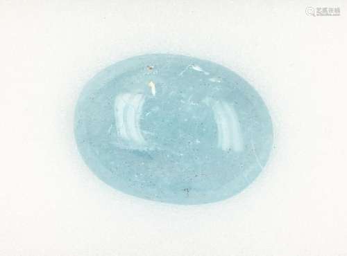 Loose aquamarine cabochon