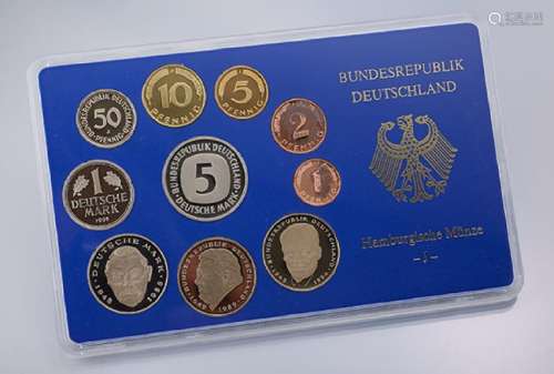 Lot 7 coin sets, Germany, 1995