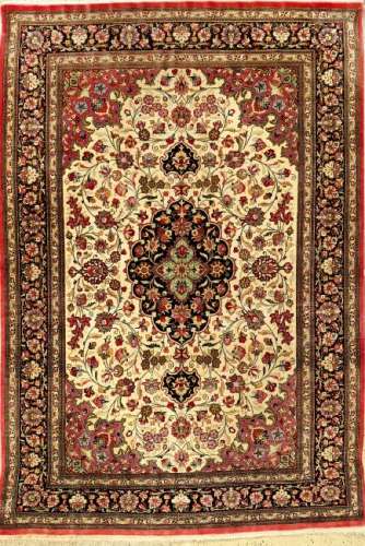 Fine Silk Qum Rug,