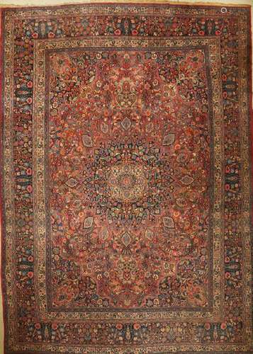 Large Mashad Carpet,