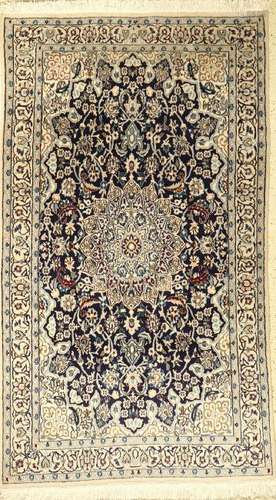 'Part-Silk' Nain Rug,