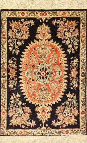 Fine Silk Qum 'Pushti-Rug',