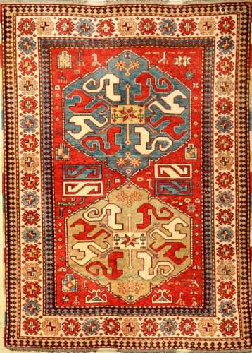 Azeri Kazak Rug (Chondzoresk Design),