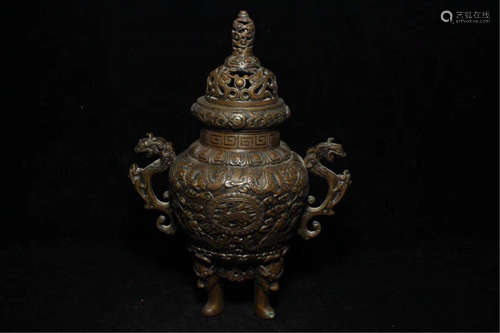 Chinese Bronze Washer,Mark