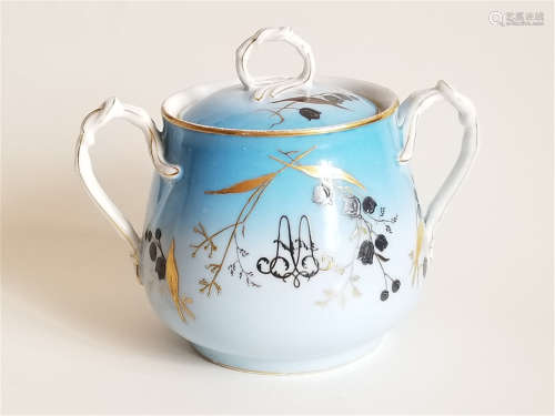 Antique Russian Gardner Tea Set