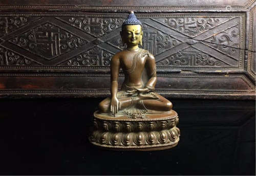 Asian Bronze Buddha