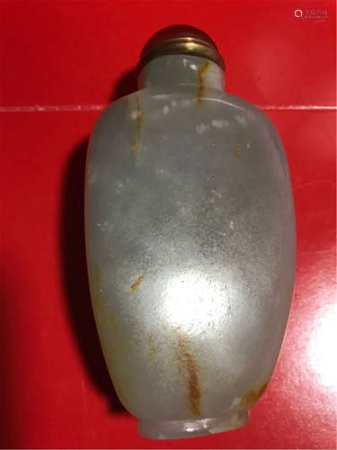 Chinese Jade Carved Snuff Bottle