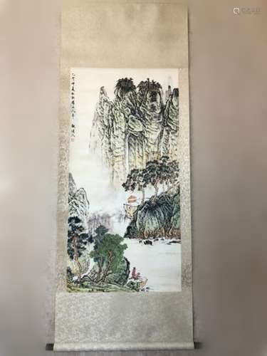 Chinese Ink Scroll Painting