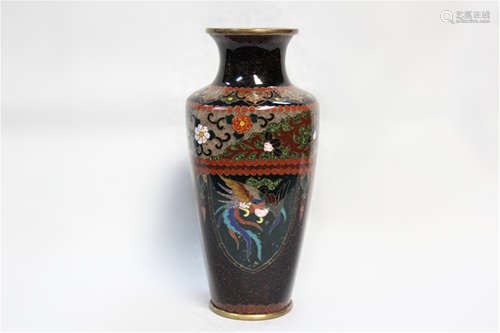 Pair of Japanese Cloisonne Vases